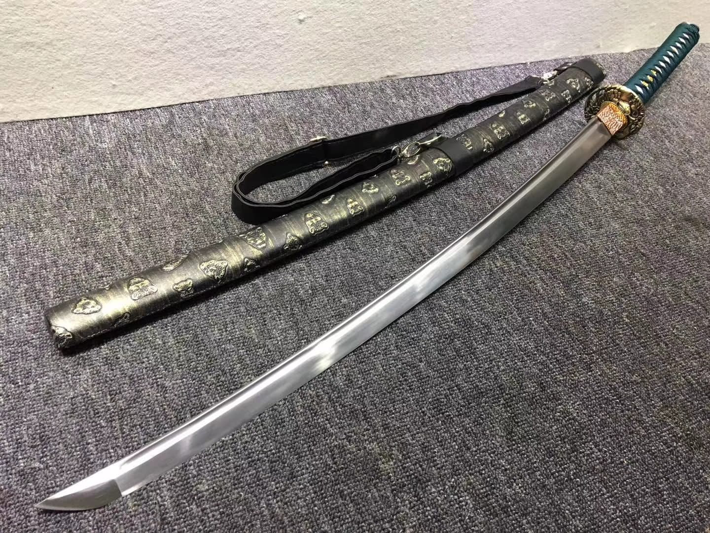 Japanese samurai swords,High carbon steel blade,PU scabbard