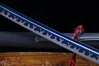 Samurai sword,Forged High carbon steel blades,stingray skin scabbard