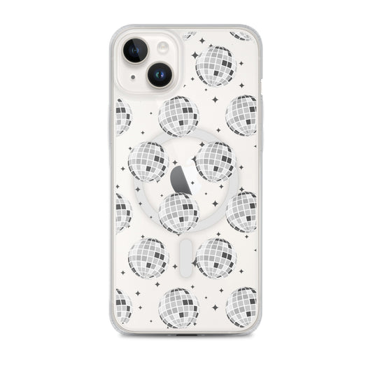 Disco Balls MagSafe Clear iPhone Case