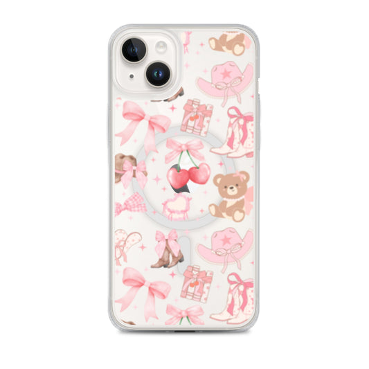 Coquette Wonderland MagSafe Clear iPhone Case