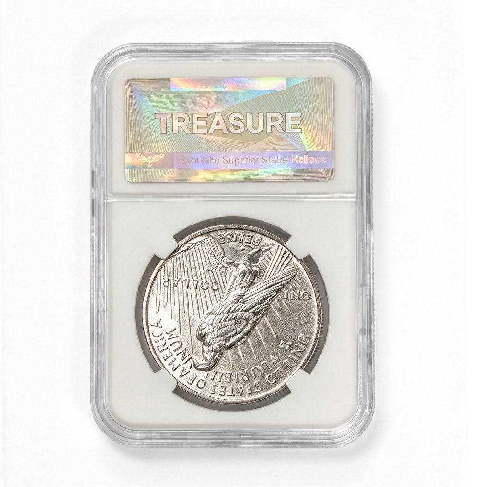2026-P Silver Peace Dollar Reverse Proof (250 Privy) With Air-Cushion Protective Case