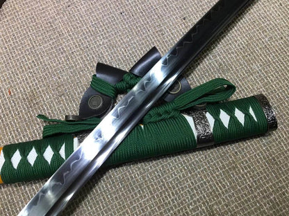 Nihontou Tachi,Nodachi,High carbon steel burn blade,Alloy tosogu