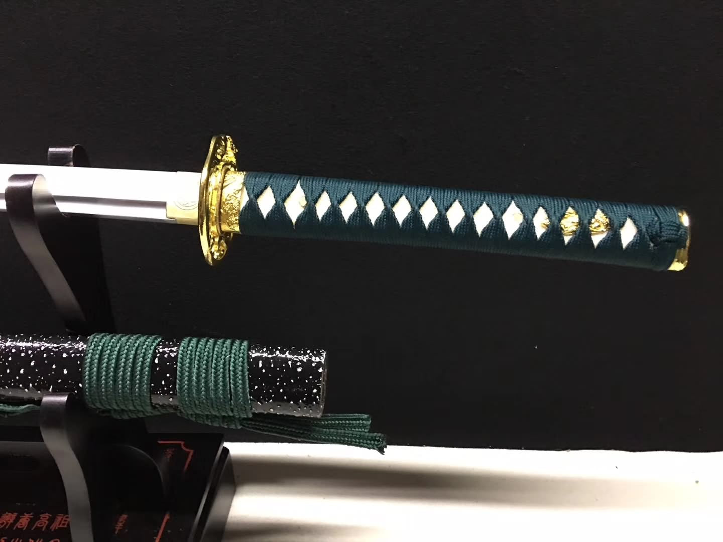 Katana sword,Hand forged(High carbon steel blade)Full tang,Sharp