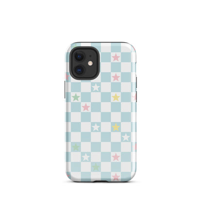 Stars Checkered iPhone Case