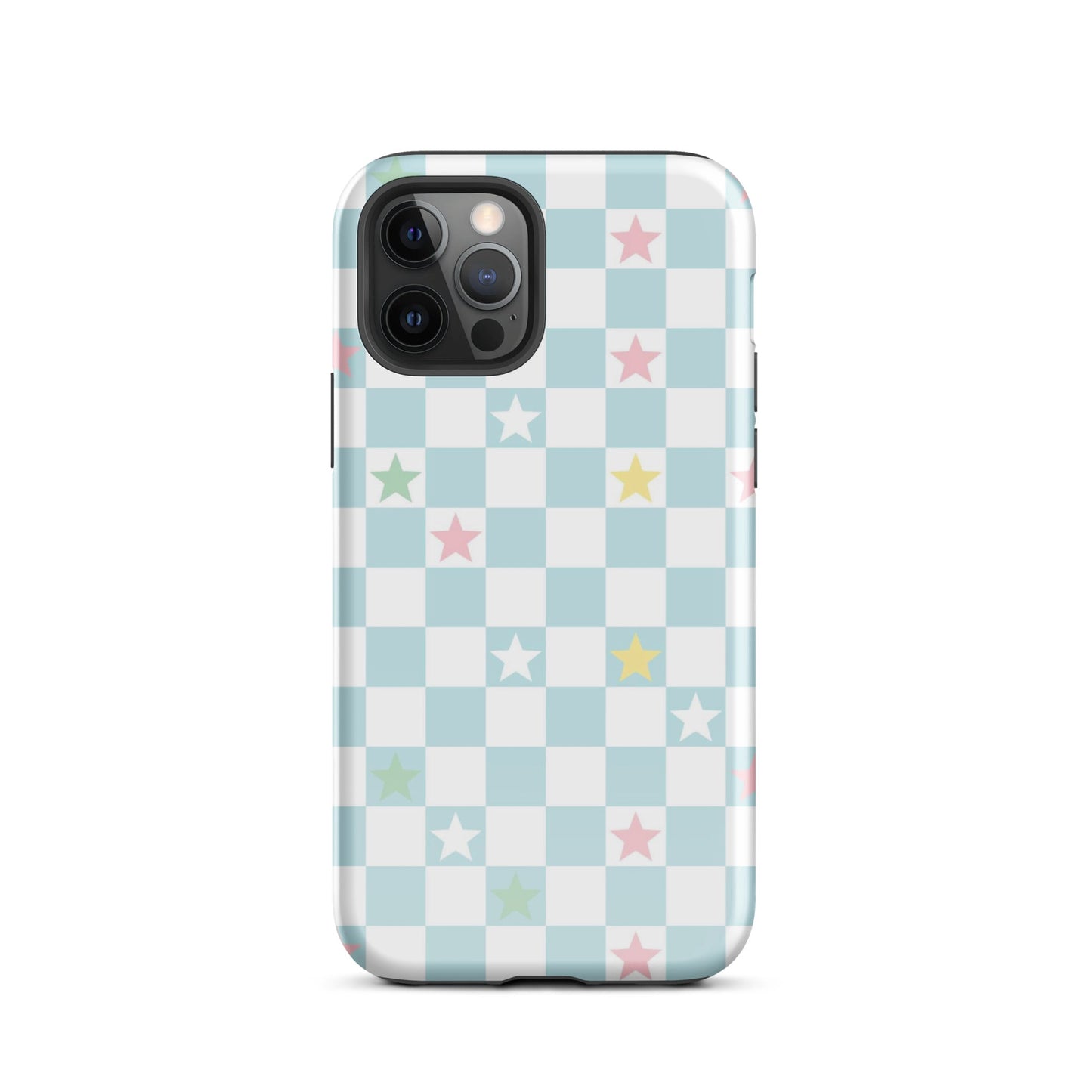 Stars Checkered iPhone Case