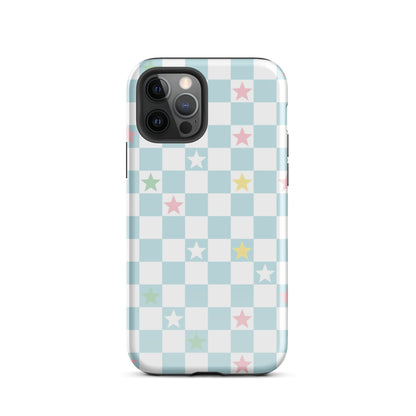 Stars Checkered iPhone Case