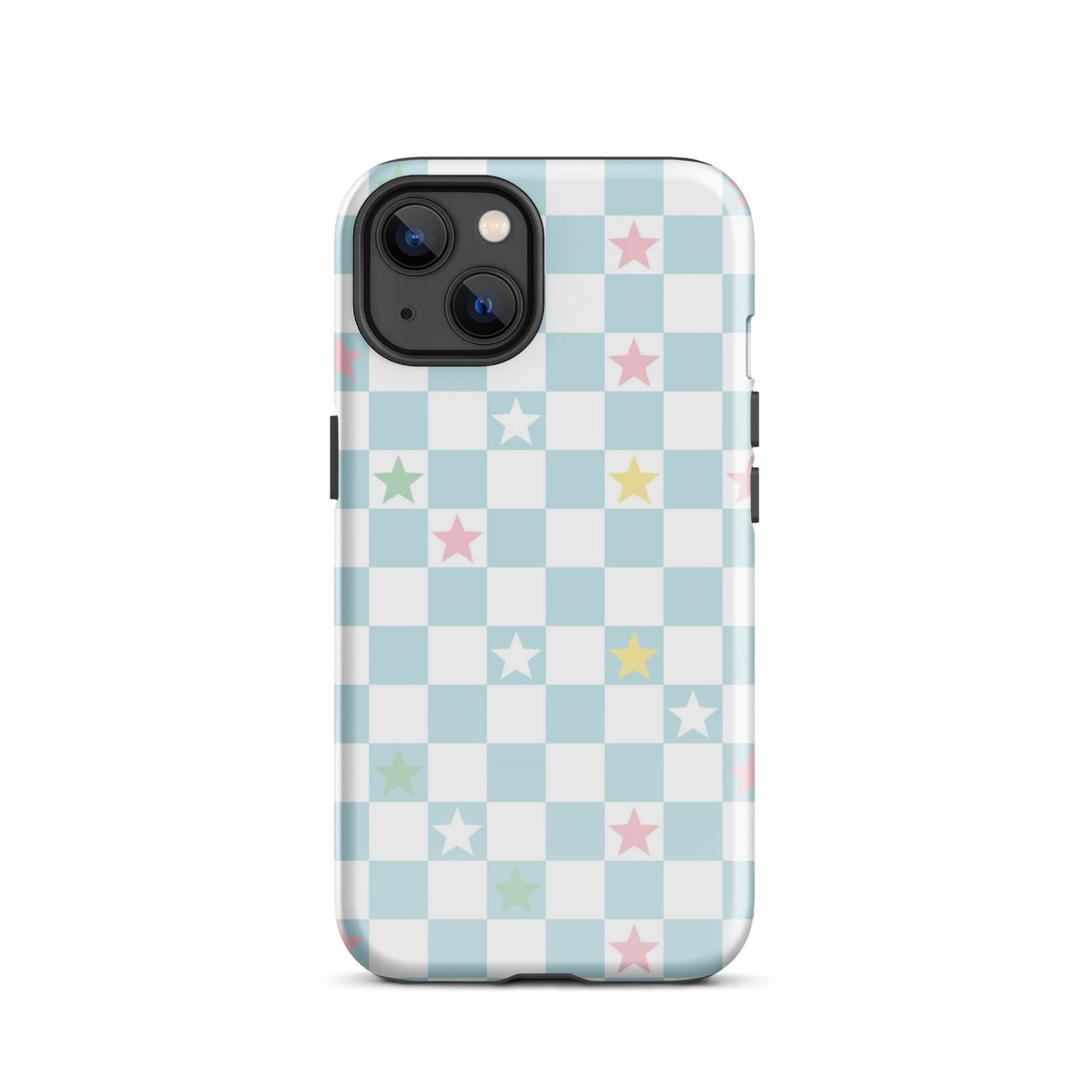 Stars Checkered iPhone Case