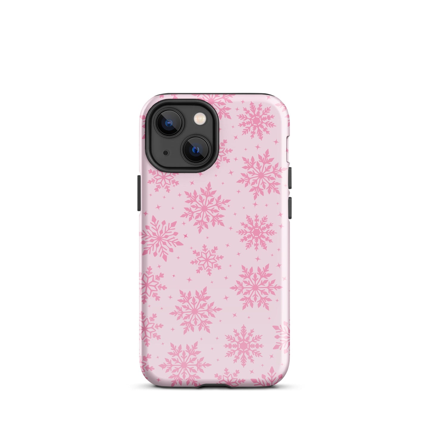 Pink Snowflakes iPhone Case