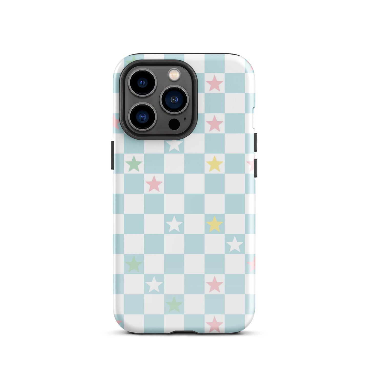 Stars Checkered iPhone Case