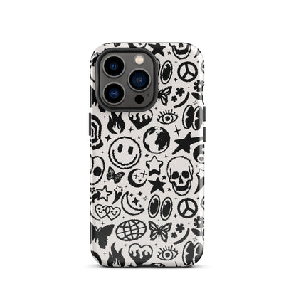 Pixel Vibes iPhone Case