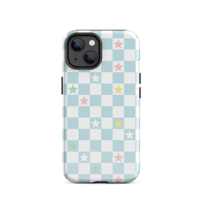 Stars Checkered iPhone Case