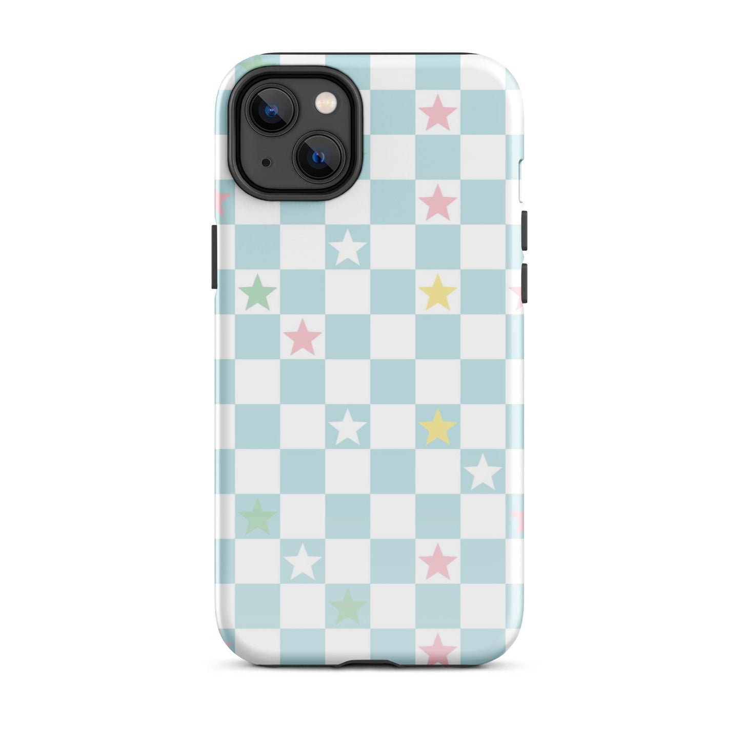 Stars Checkered iPhone Case