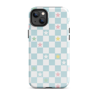 Stars Checkered iPhone Case