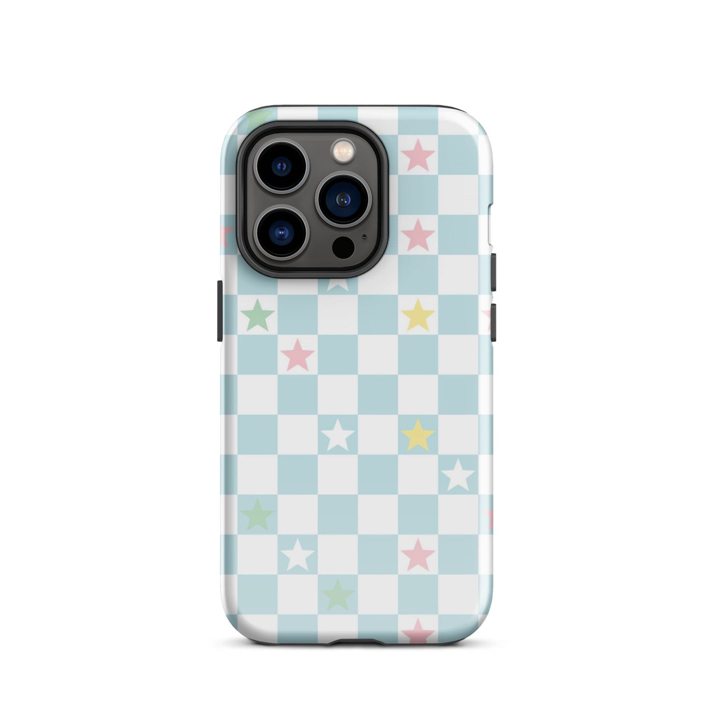 Stars Checkered iPhone Case
