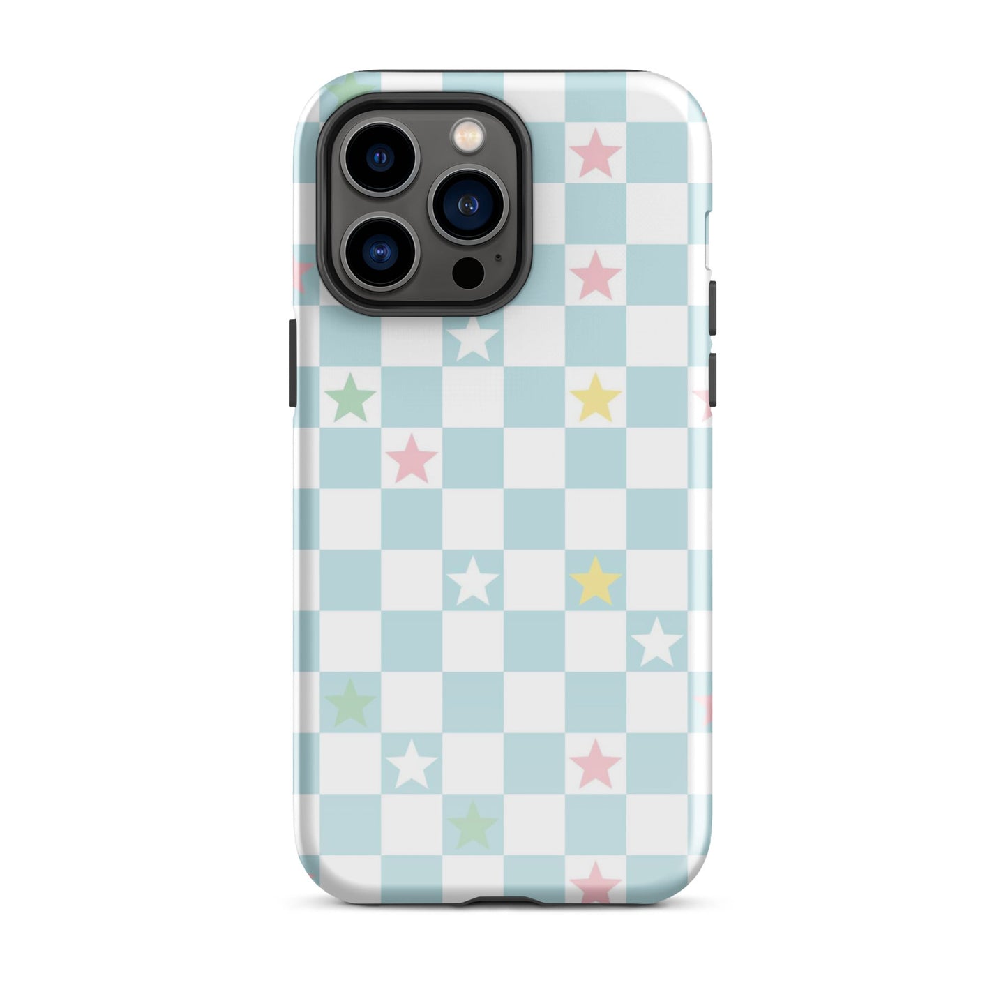 Stars Checkered iPhone Case