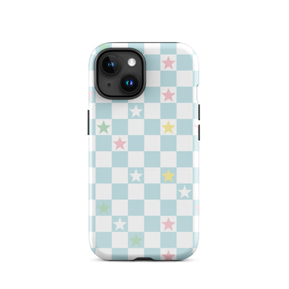 Stars Checkered iPhone Case