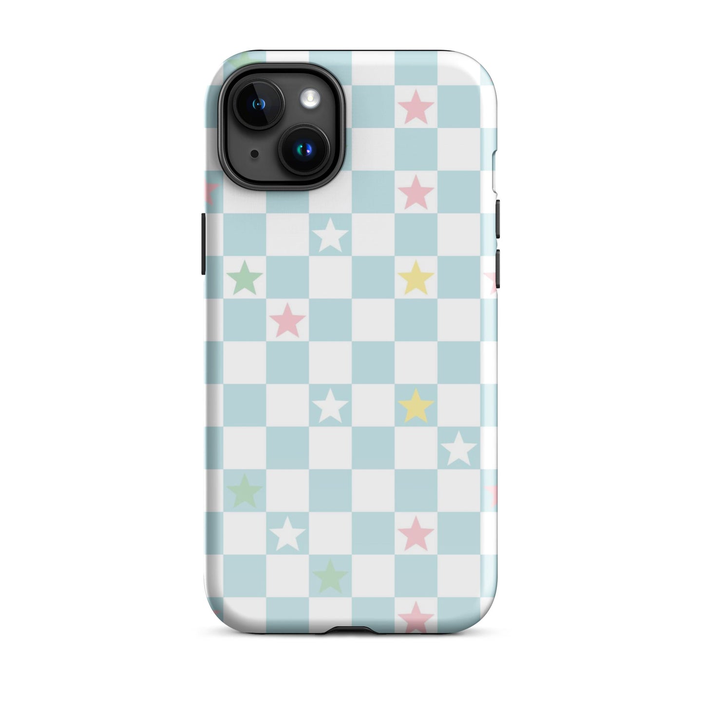 Stars Checkered iPhone Case