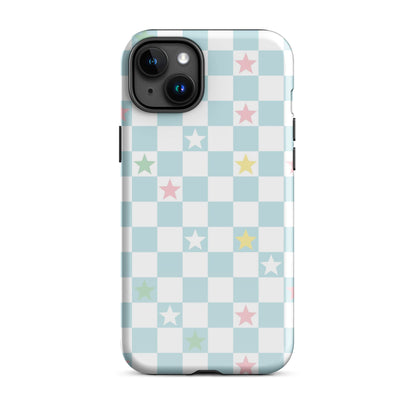Stars Checkered iPhone Case