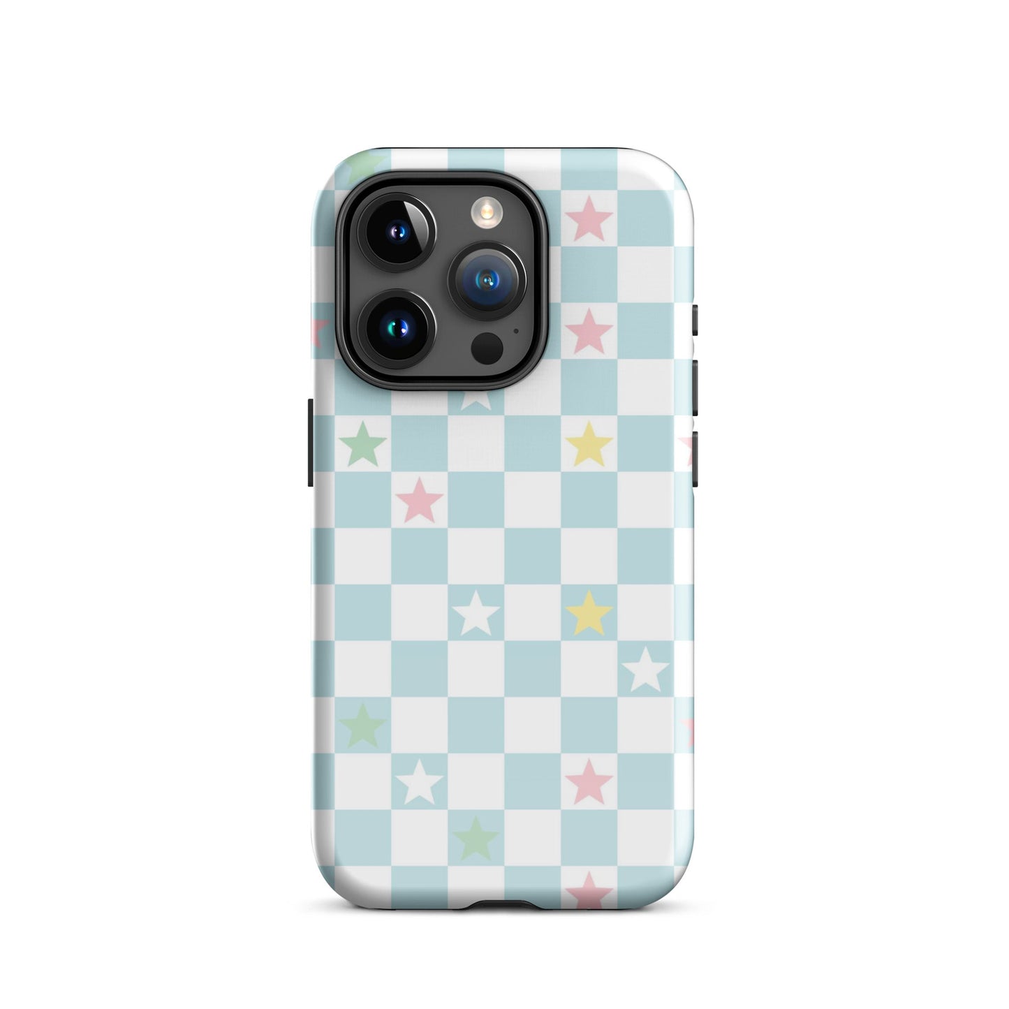 Stars Checkered iPhone Case