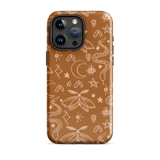 Golden Serpent iPhone Case