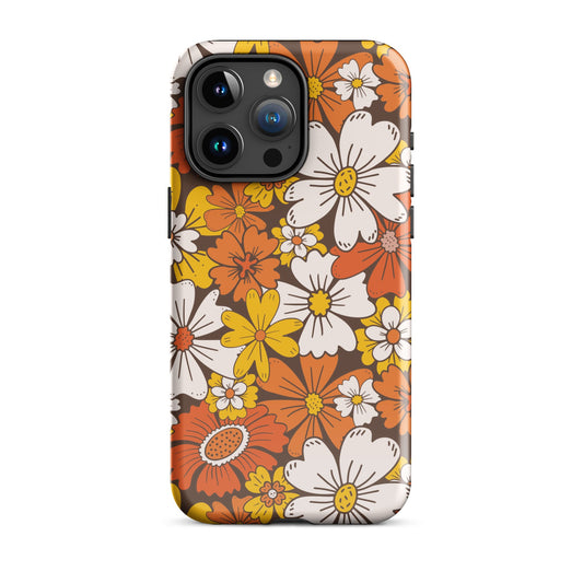 Retro Bloom iPhone Case