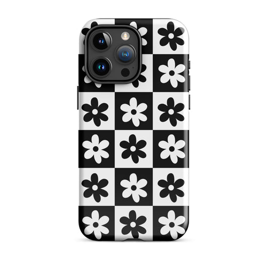 Black & White Garden iPhone Case