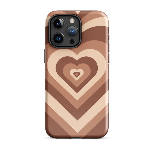 Choco Hearts iPhone Case
