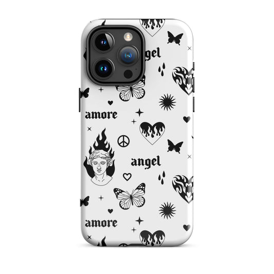 Y2K Angel Heart iPhone Case