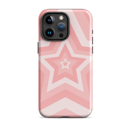 Pink Starburst iPhone Case