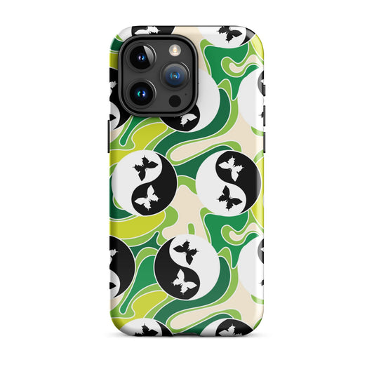 Yin Yang Butterfly iPhone Case