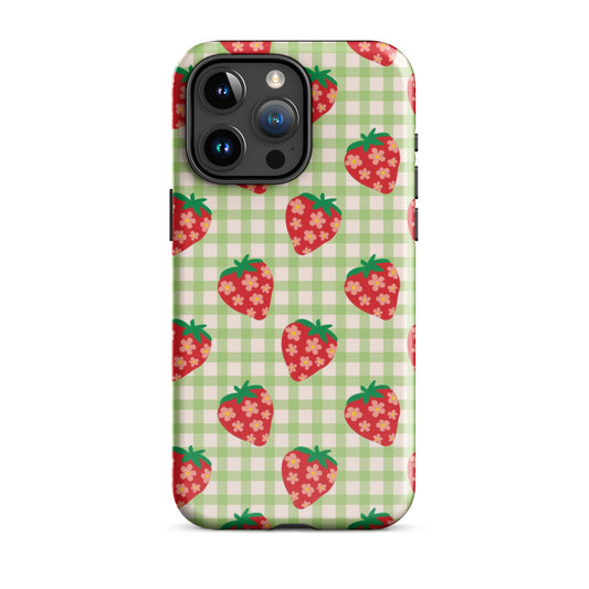 Strawberry Picnic iPhone Case