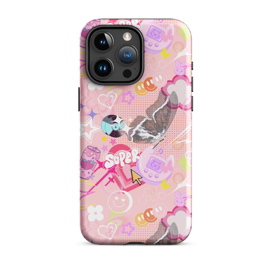 Y2K Pink Retro iPhone Case