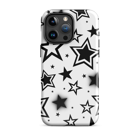White Stardust iPhone Case