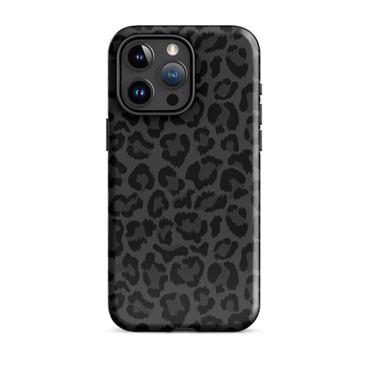 Black Leopard iPhone Case