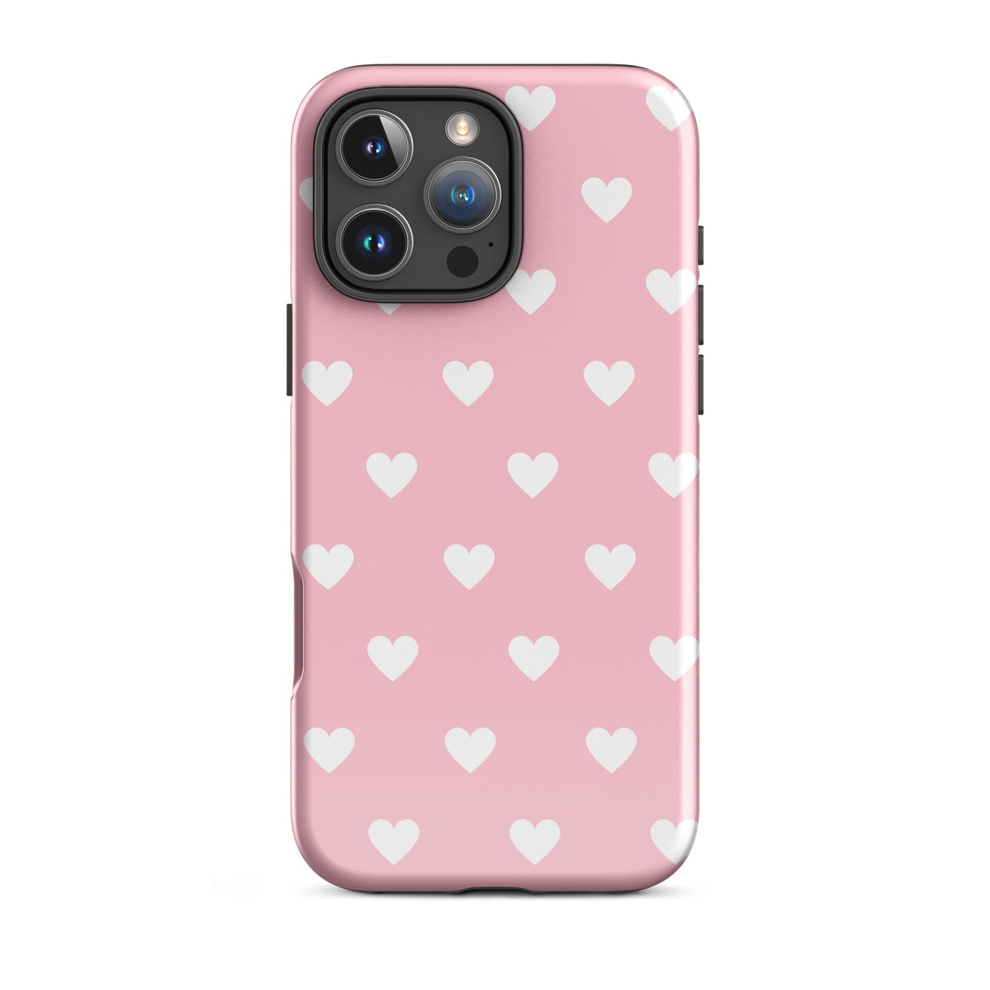 Pink Hearts iPhone Case