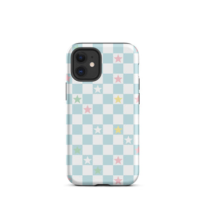 Stars Checkered iPhone Case