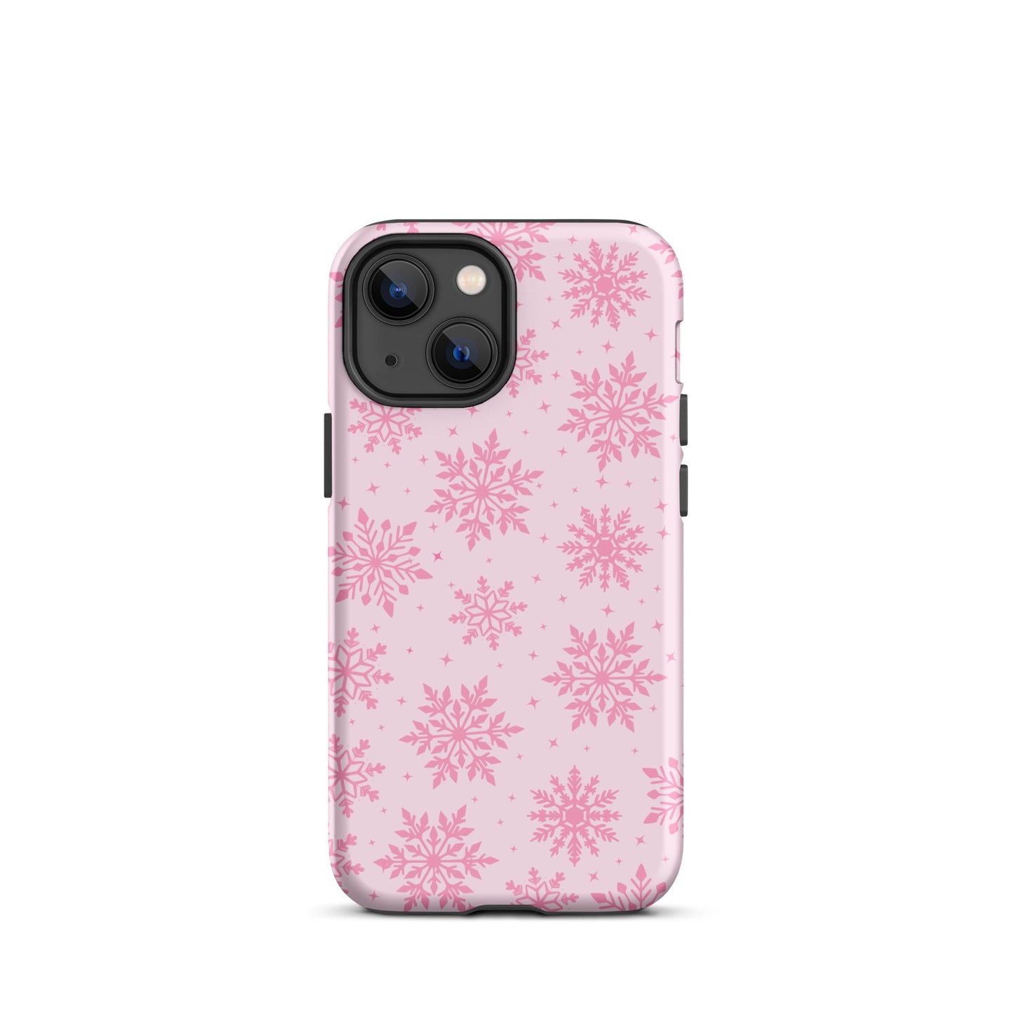 Pink Snowflakes iPhone Case