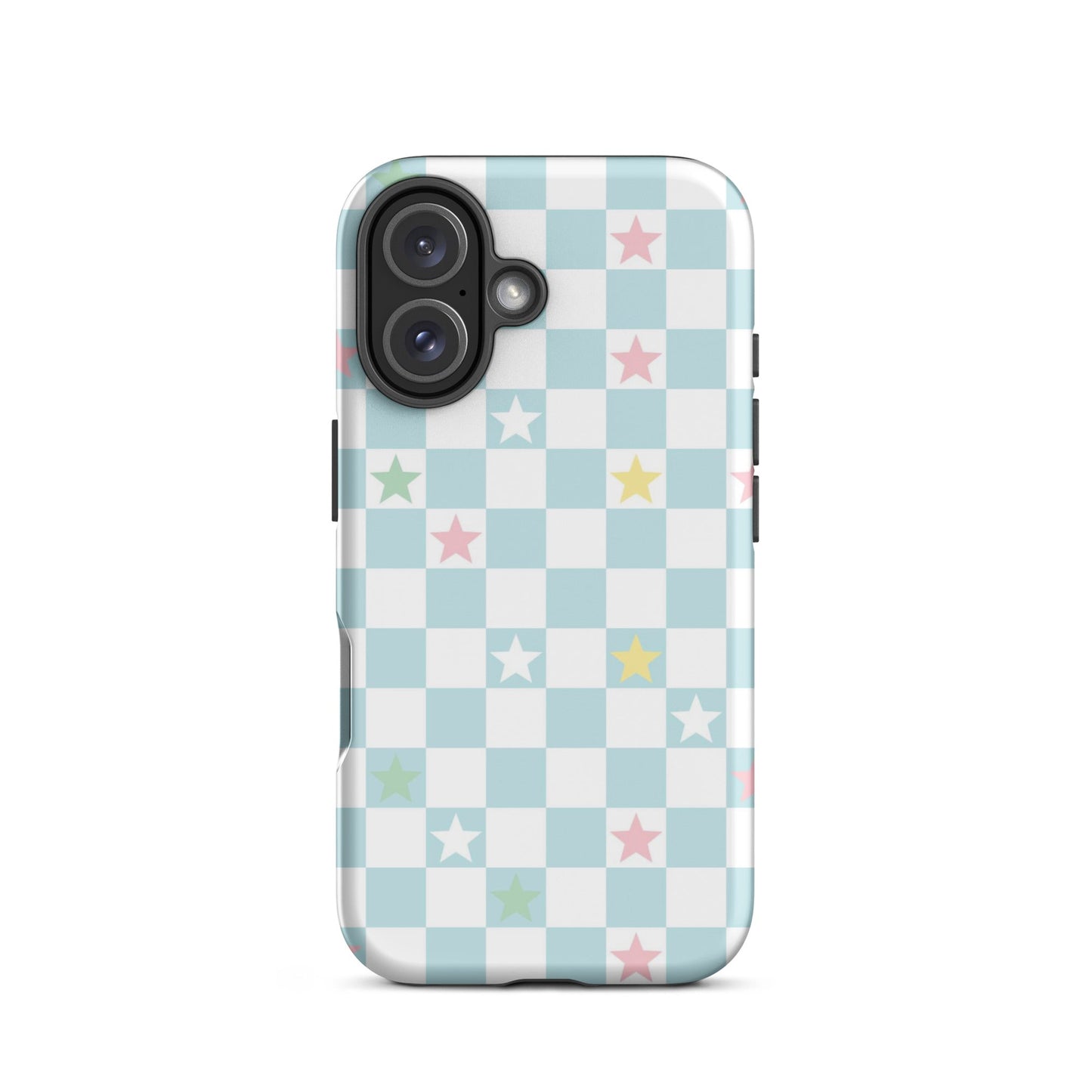 Stars Checkered iPhone Case
