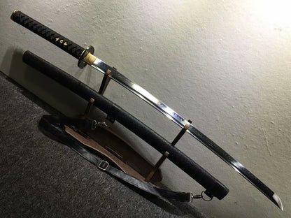 Nihontou katana,High carbon steel burn blade,Ski scabbard,Alloy tosog