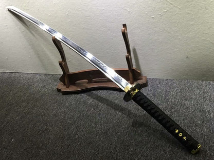 Nihontou katana,High carbon steel burn blade,Ski scabbard,Alloy tosog