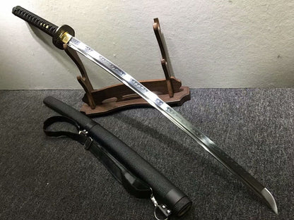 Nihontou katana,High carbon steel burn blade,Ski scabbard,Alloy tosog