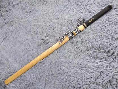 Tang dao,Ninja Sword,High manganese steel,Hardwood,Alloy