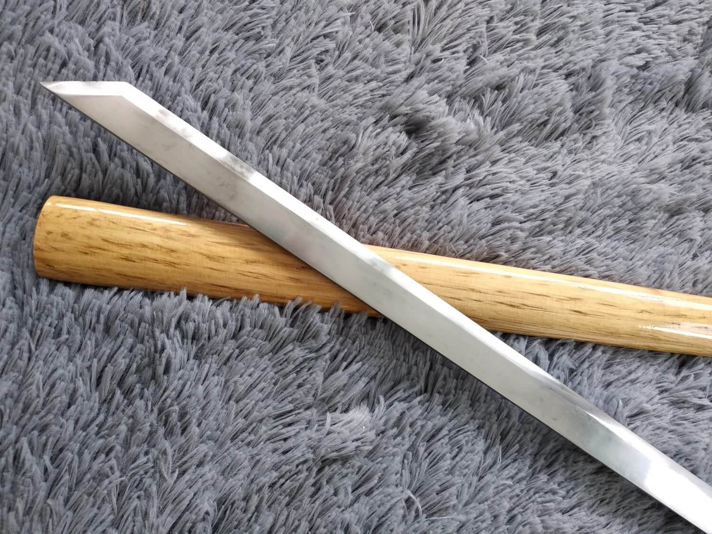 Tang dao,Ninja Sword,High manganese steel,Hardwood,Alloy